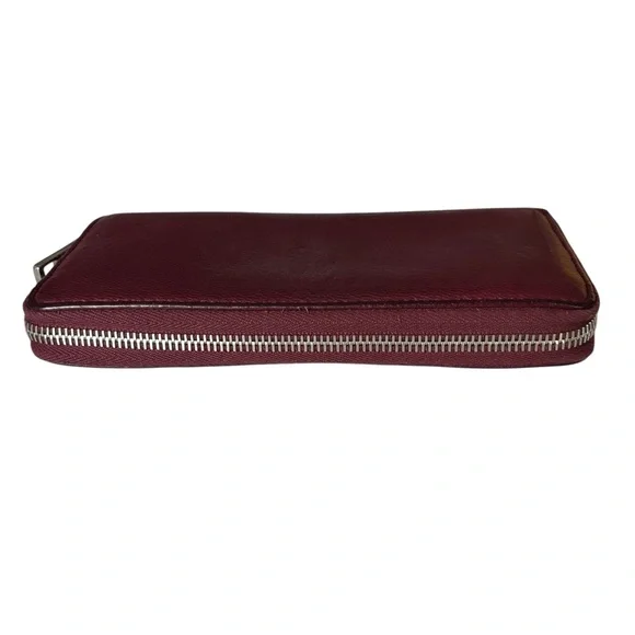 GUCCI Soho Leather Zip Around Wallet Cherry - Picture 9 of 14